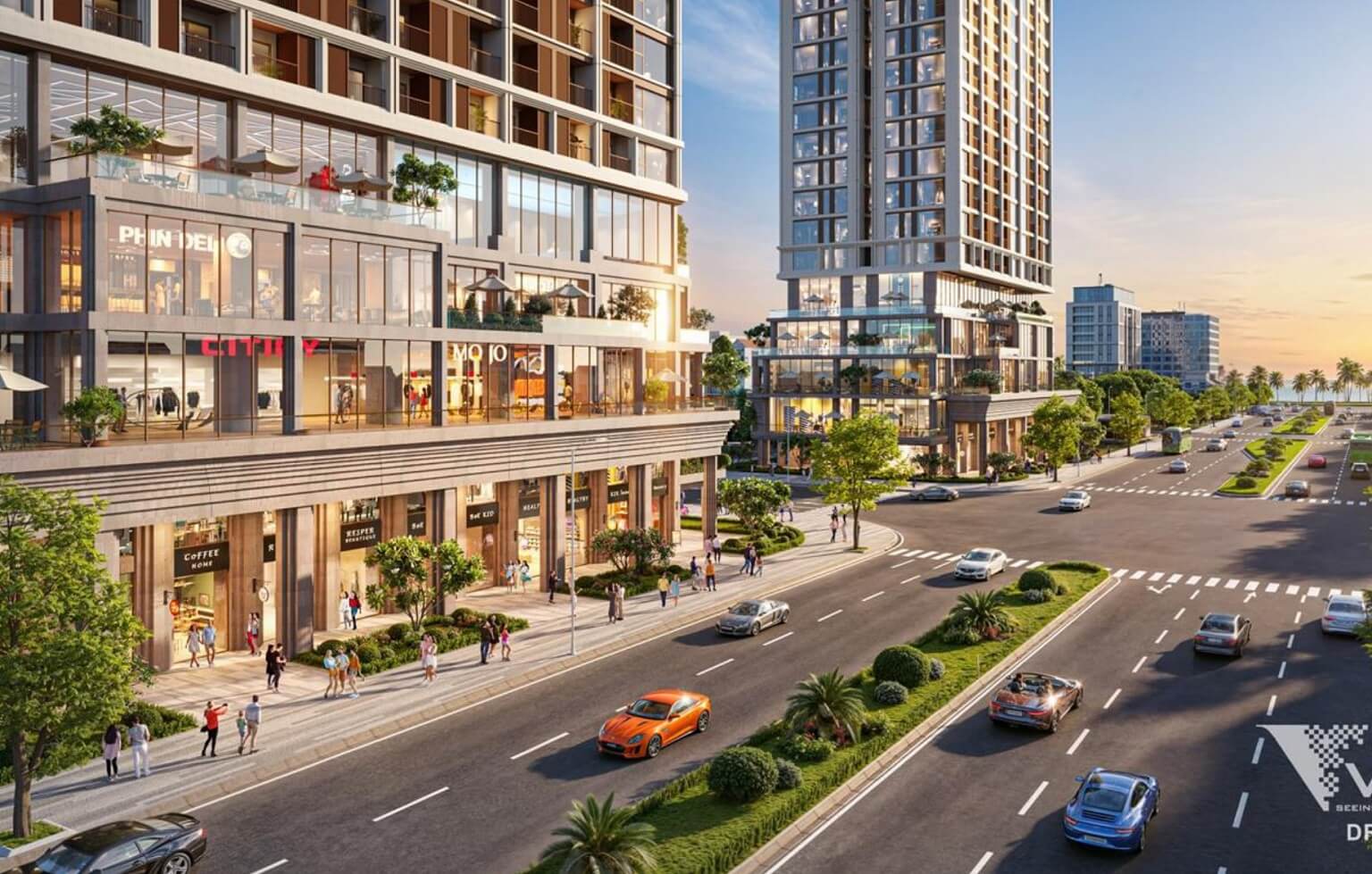 shophouse khối đế sun costa residence đà nẵng