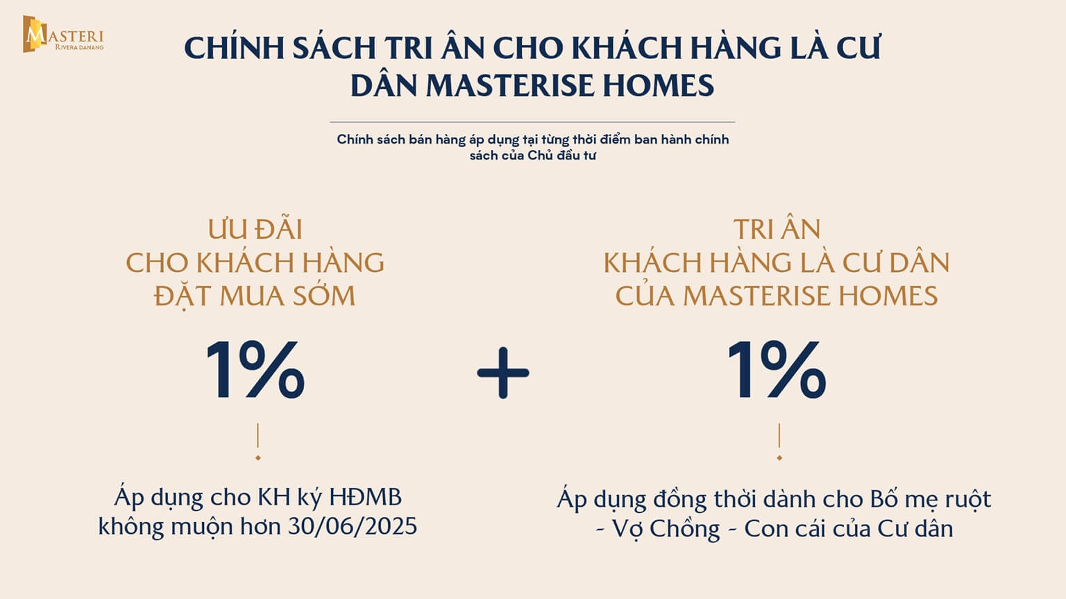 chính sách bán hàng masteri rivera đà nẵng