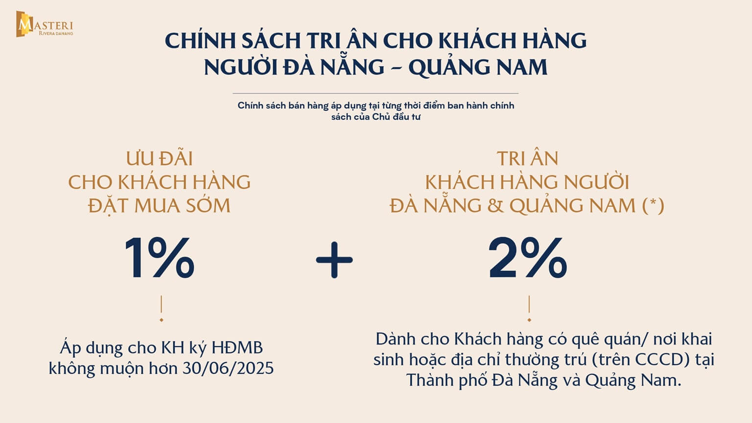 chính sách bán hàng masteri rivera đà nẵng