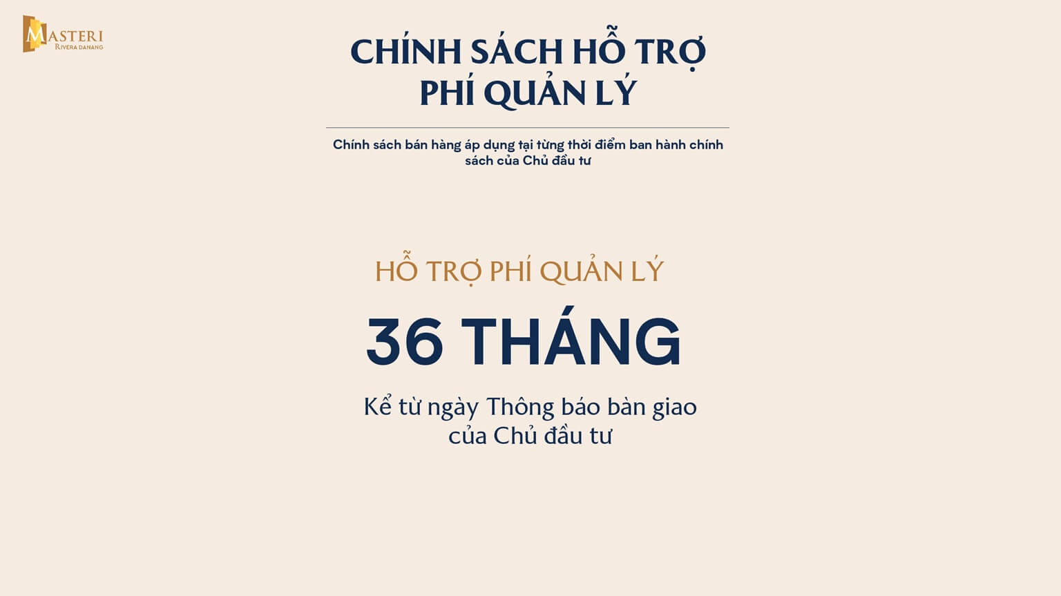 chính sách bán hàng masteri rivera đà nẵng